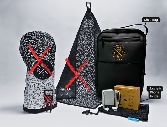 Shoe Bag / Magnetic Phone Holder Golf Bundle