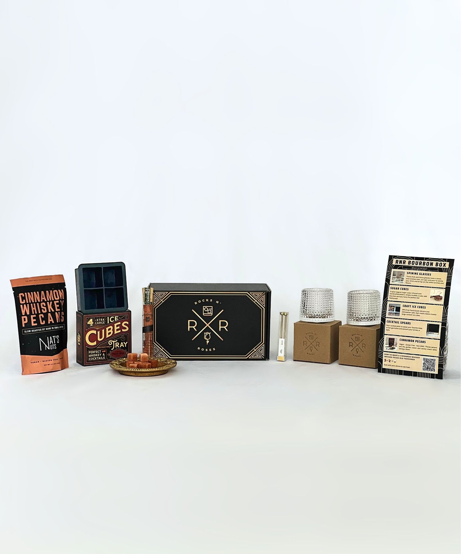 Image of the Bourbon Box Old Fashioned Kit on a white background.