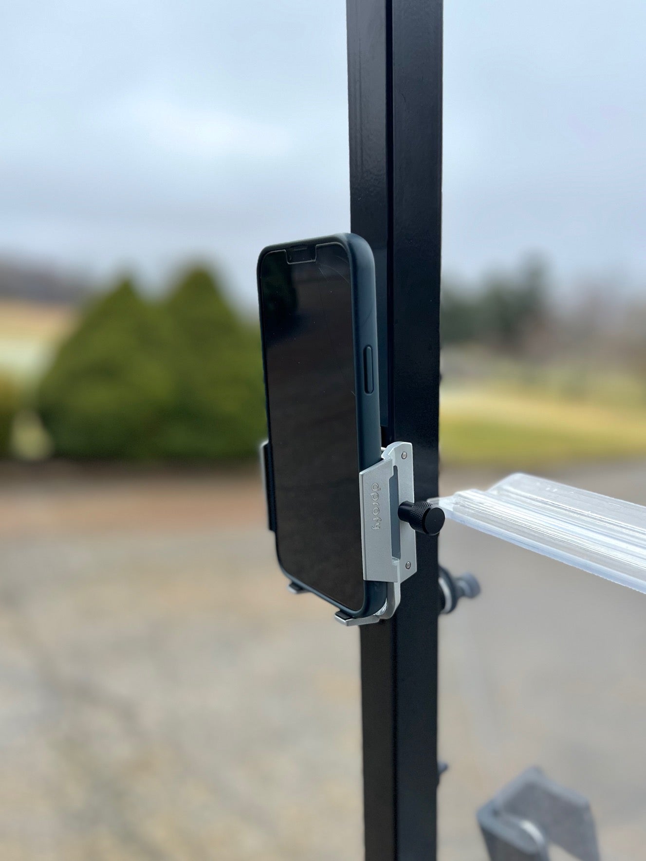 The Magnet Golf Cart Phone Holder utilizes a super strong N52 magnet allowing you to attach you phone right to the golf cart for easy access during your round.