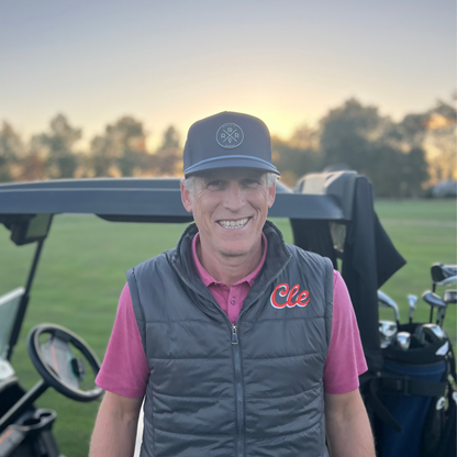 Ocean Drive Navy Golf Hat – Light Blue Rope