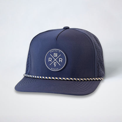 Navy Performance Golf Hat