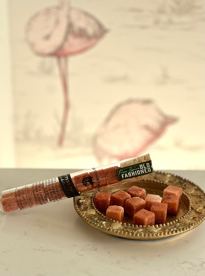 Image of Yes Cocktail Co.'s 5 Spice Infused Old Fashioned sugar cubes.