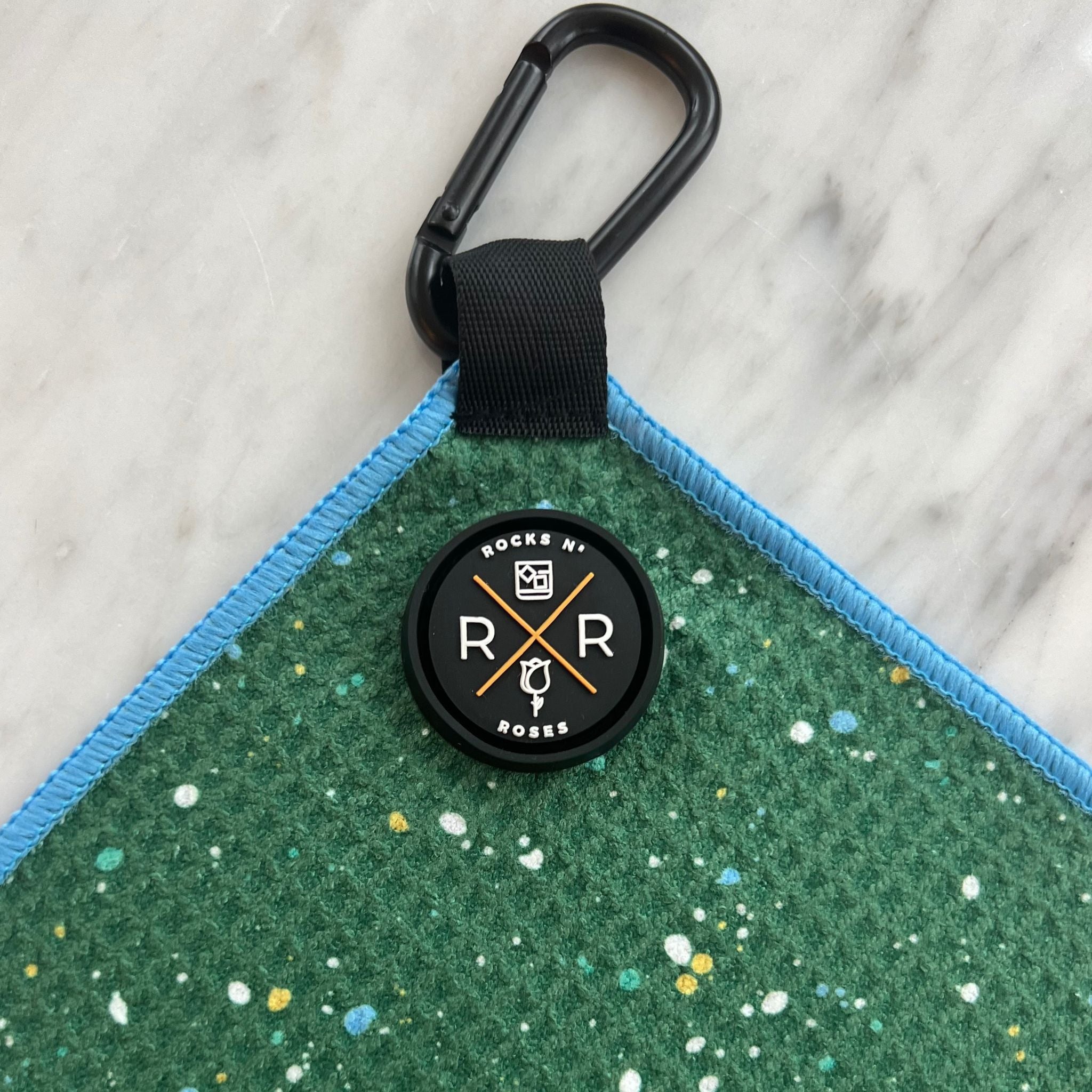 Magnetic Golf Towel - The Paint Splatter – Rocks N' Roses