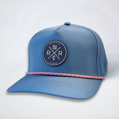 Steel Blue Performance Golf Hat