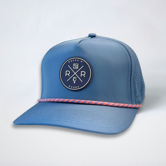 Steel Blue Performance Golf Hat